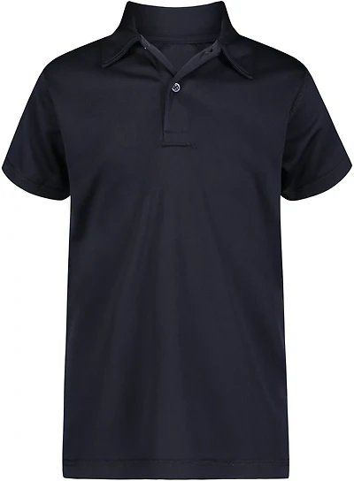 Nautica Boys' 4-7 Sensory Interlock Short Sleeve Polo Shirt