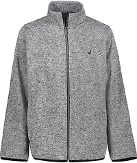 Nautica Boys' Full Zip Fleece Sweater