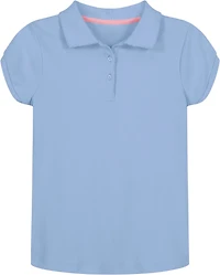 Nautica Toddler Girls' Interlock Polo Shirt