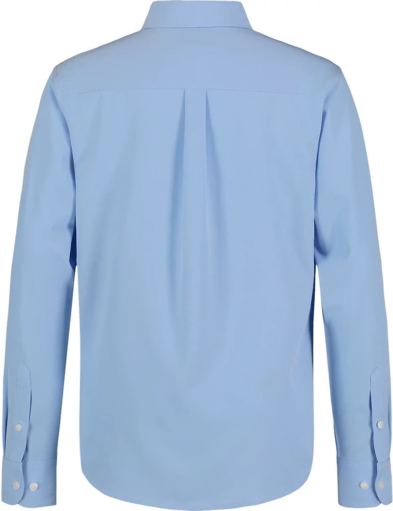 Nautica Young Men Synthetic Woven Long Sleeve Shirt