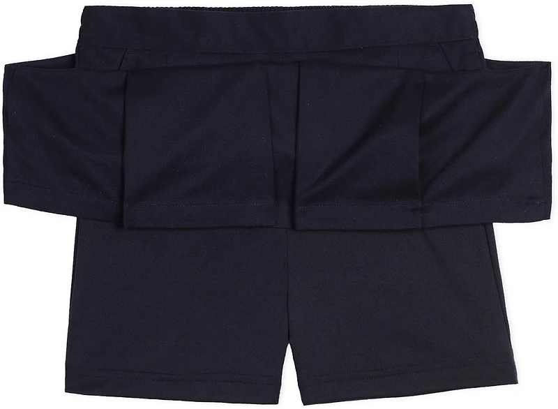 Nautica Toddler Girls' Pleated Pull On Scooter Skort