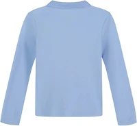 Nautica Girls' 7-16 Plus Interlock Long Sleeve Polo