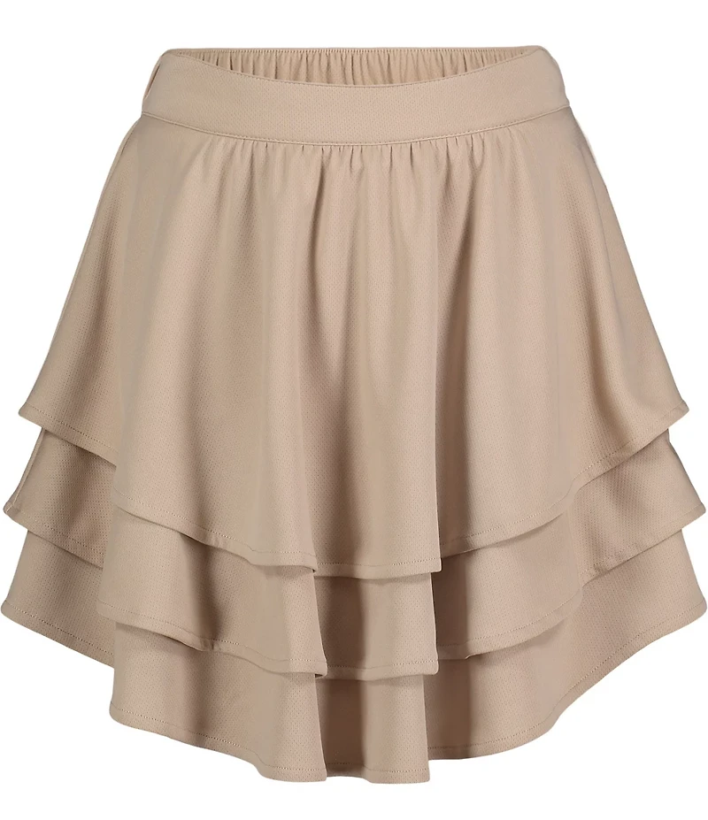 Nautica Girls' Plus Pindot Mesh Ruffle Scooter