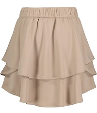 Nautica Girls' Plus Pindot Mesh Ruffle Scooter