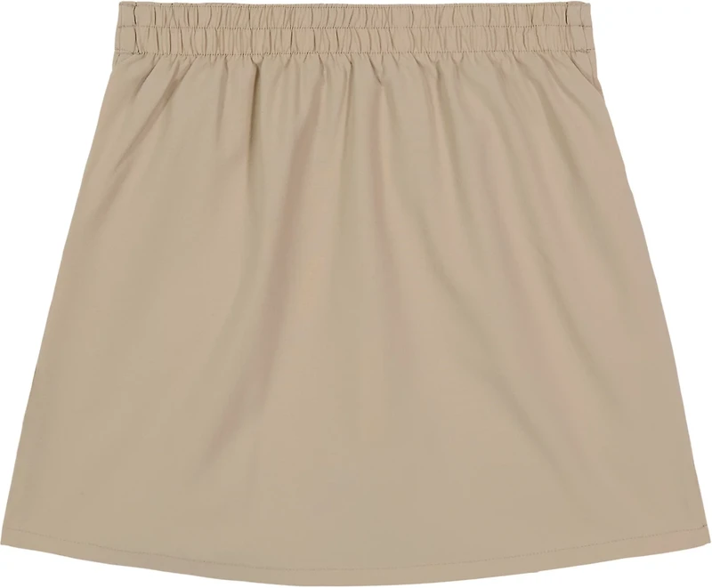 Nautica Girls' Stretch Poplin Plus Scooter Skort
