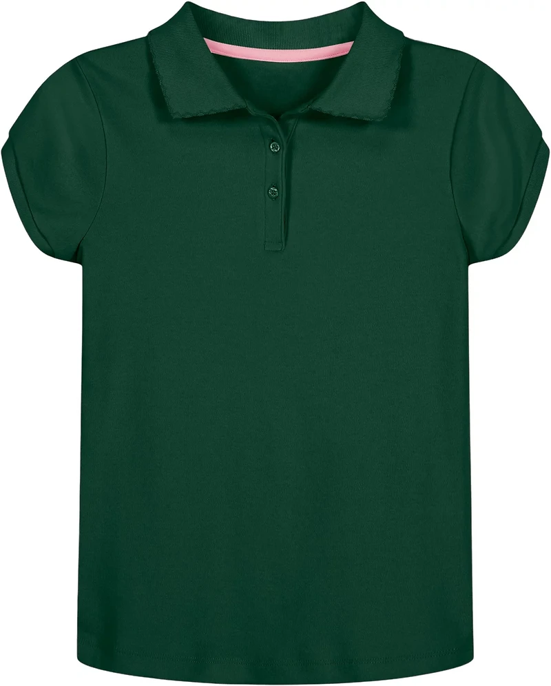 Nautica Toddler Girls' Interlock Polo Shirt