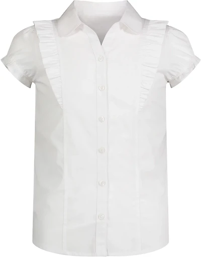 Nautica Girls' 7-16 Woven Blouse