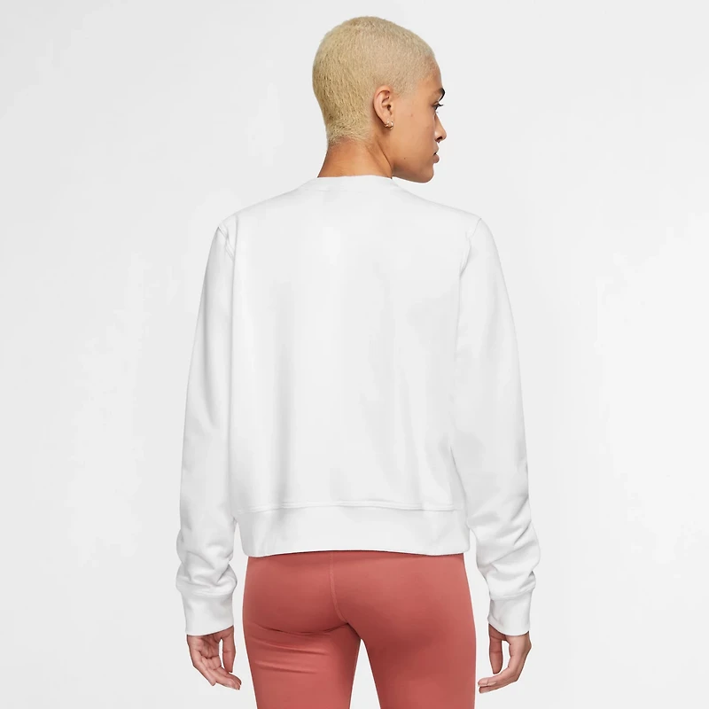 Nike Women's Dri-FIT Crew Neck French Terry Sweatshirt