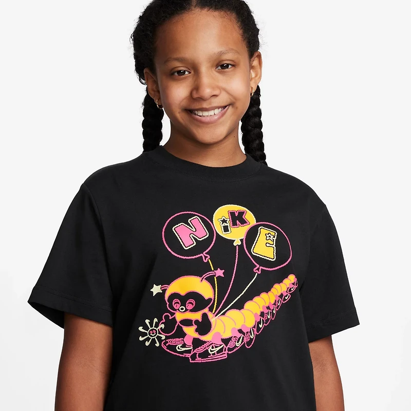 Nike Girls' Sportswear Boxy Graphic T-shirt