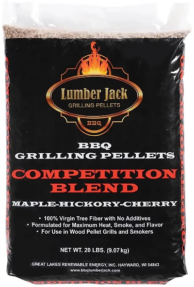 Lumber Jack BBQ Competition Blend Pellets 20lb