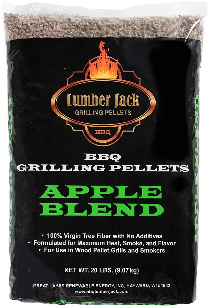 Lumber Jack BBQ Apple Blend Pellets 20lb