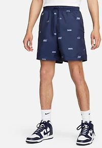 Nike Men's Club+ Woven Allover Print Flow Shorts