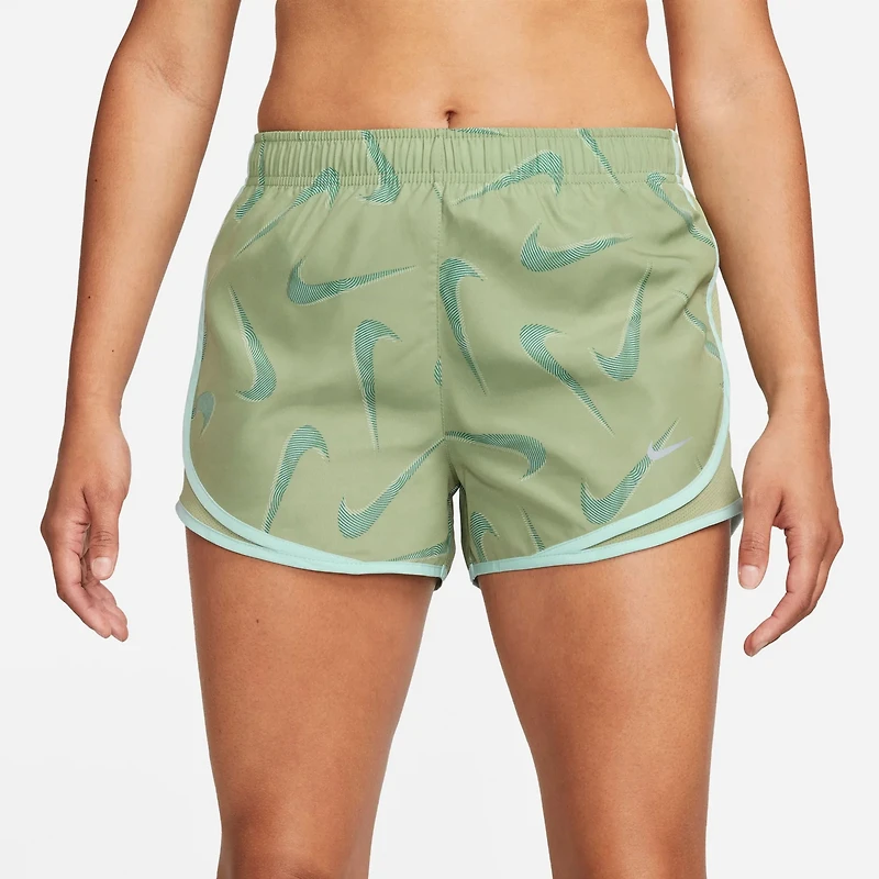 Nike Women's Tempo Swoosh Allover Print Running Shorts