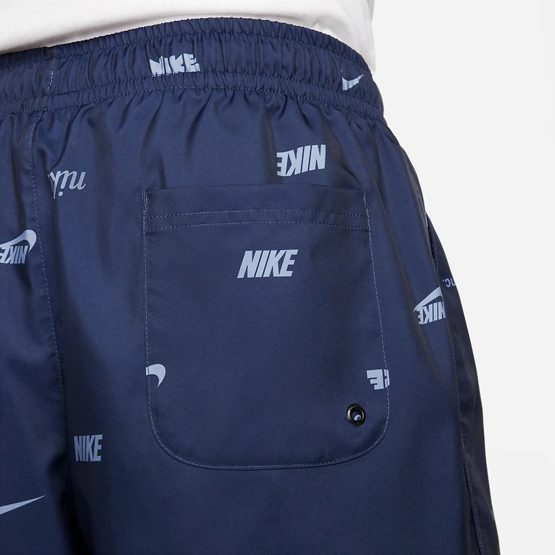 Nike Men's Club+ Woven Allover Print Flow Shorts