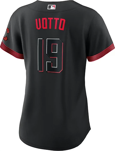 Nike Women's Cincinnati Reds Joey Votto #19 City Connect Replica Jersey