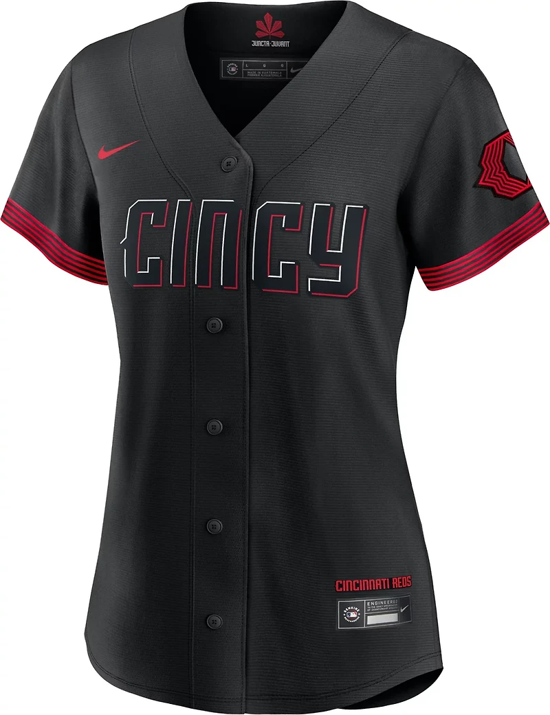 Nike Women's Cincinnati Reds Joey Votto #19 City Connect Replica Jersey