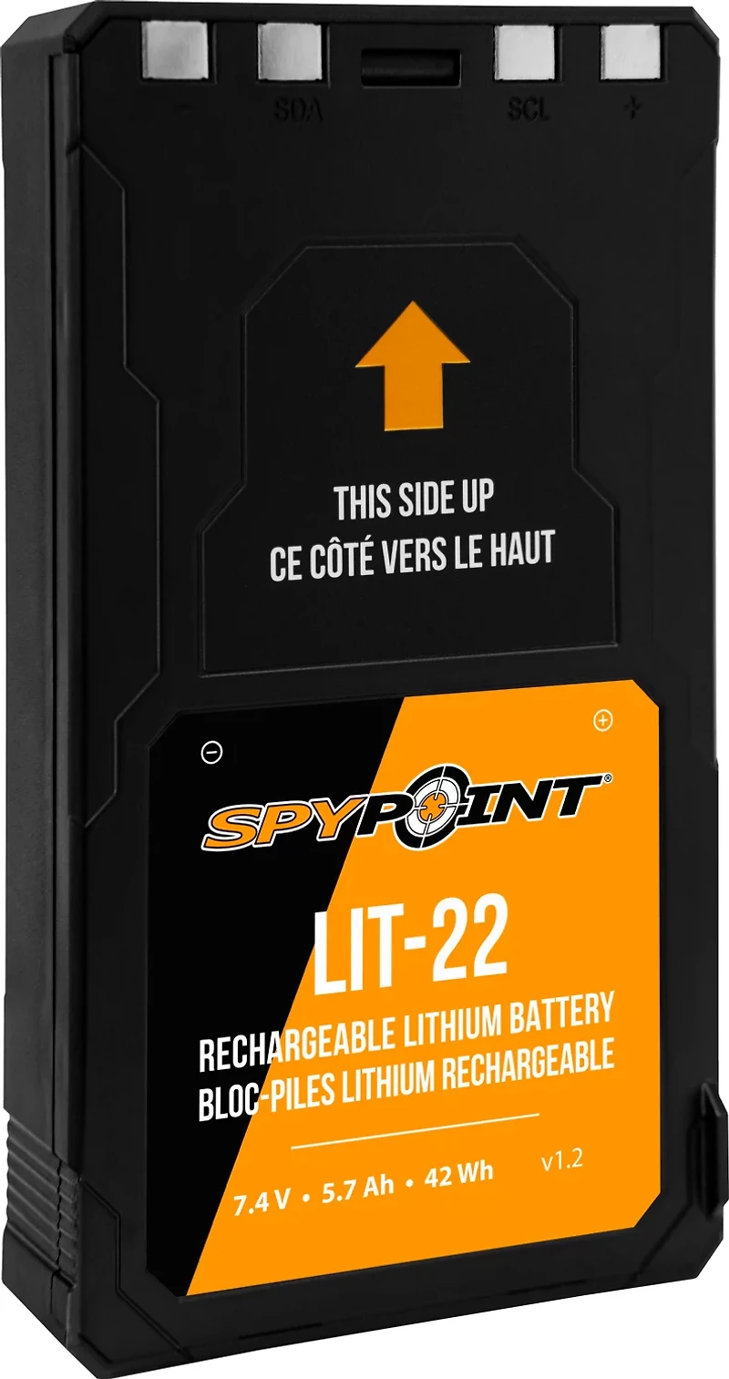 SpyPoint LIT-22 Rechargeable Lithium Battery