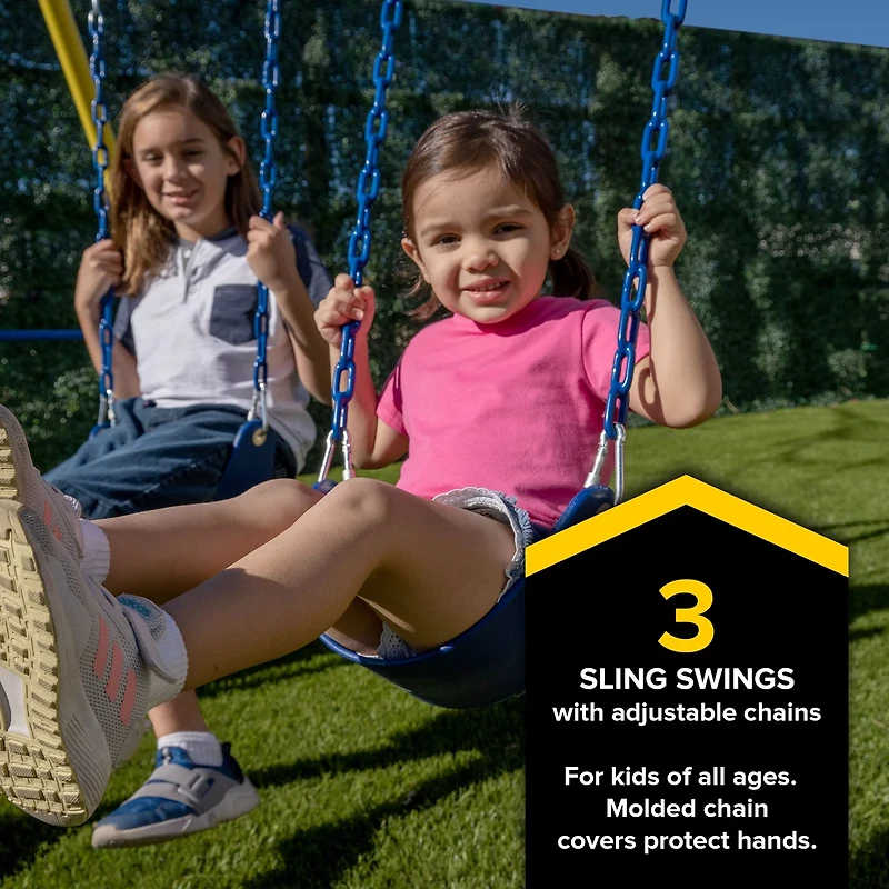 Sportspower Triple Swing and Saucer Set
