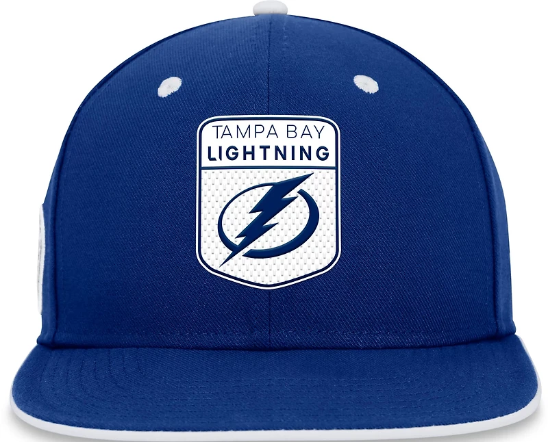 Fanatics Men's Tampa Bay Lightning Authentic Pro Draft Snapback Hat