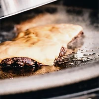 Kamado Joe Classic Joe Half Moon Cast Iron Reversible Grill Griddle