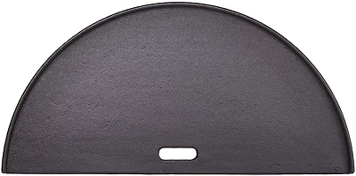 Kamado Joe Classic Joe Half Moon Cast Iron Reversible Grill Griddle