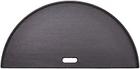 Kamado Joe Classic Joe Half Moon Cast Iron Reversible Grill Griddle