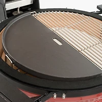 Kamado Joe Big Joe Half Moon Cast Iron Reversible Grill Griddle