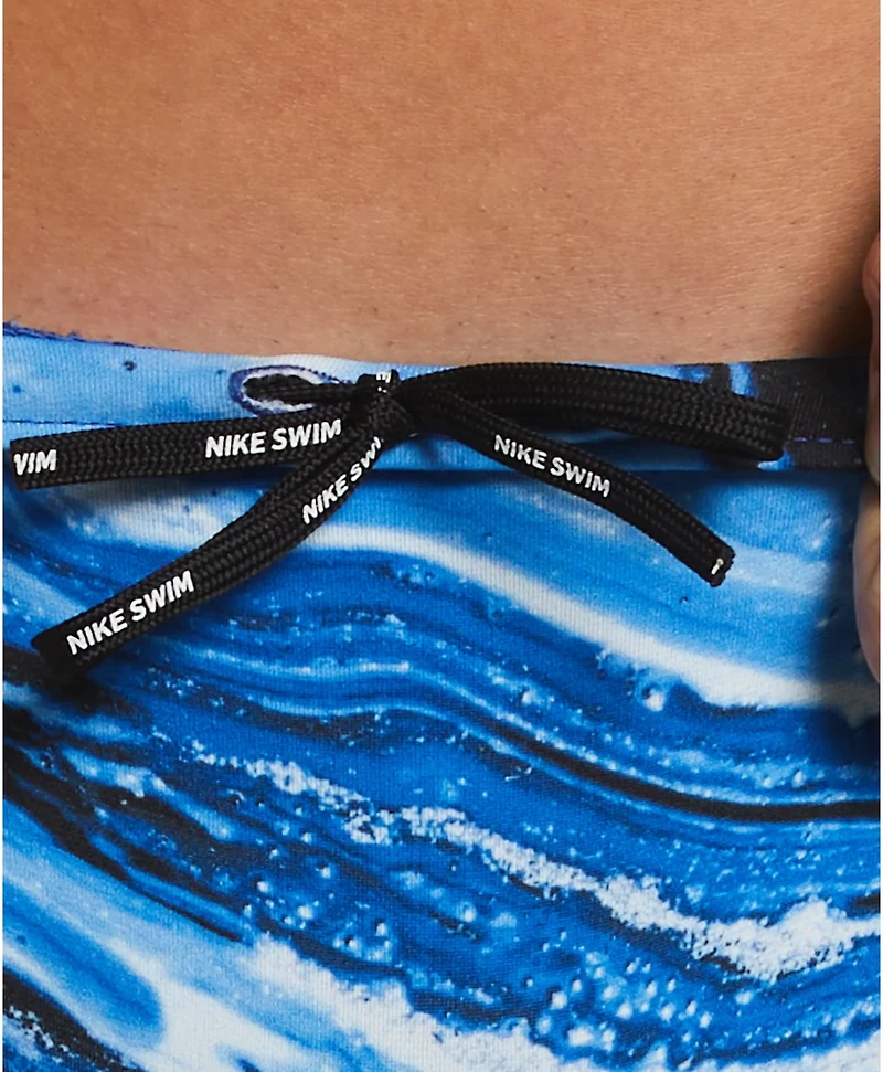 Nike Men's Swim Crystal Wave Brief Shorts