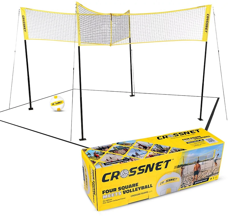 Crossnet 4 Square Volleyball Game