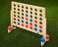 AGame Jumbo Wood 4-in-a-Row Game