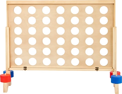 AGame Jumbo Wood 4-in-a-Row Game