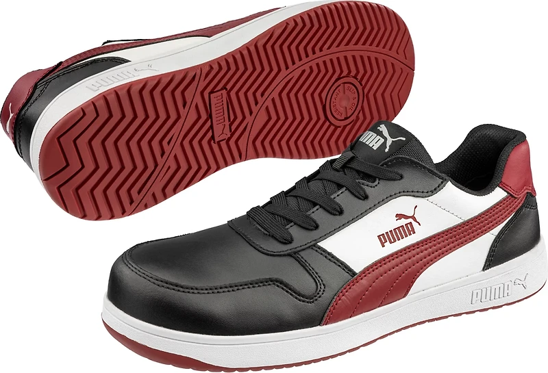 PUMA Men's Safety Frontcourt Low Leather EH Shoes