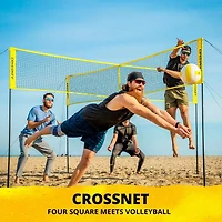 Crossnet 4 Square Volleyball Game
