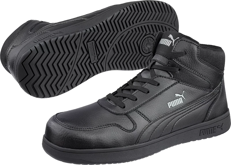 PUMA Men's Safety Frontcourt Mid Leather EH Shoes