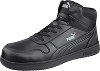 PUMA Women's Safety Frontcourt Mid Leather EH Shoes