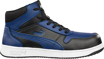 PUMA Men's Safety Frontcourt Mid Leather SD Shoes