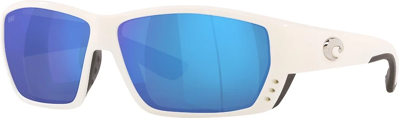Costa Del Mar Tuna Alley Mirror Wrap-Around Sunglasses