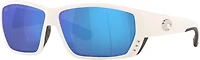 Costa Del Mar Tuna Alley Mirror Wrap-Around Sunglasses