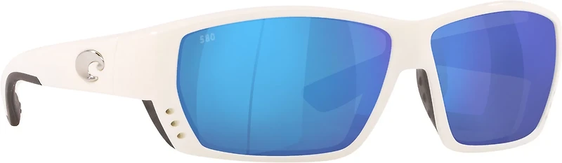 Costa Del Mar Tuna Alley Mirror Wrap-Around Sunglasses