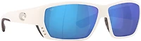 Costa Del Mar Tuna Alley Mirror Wrap-Around Sunglasses