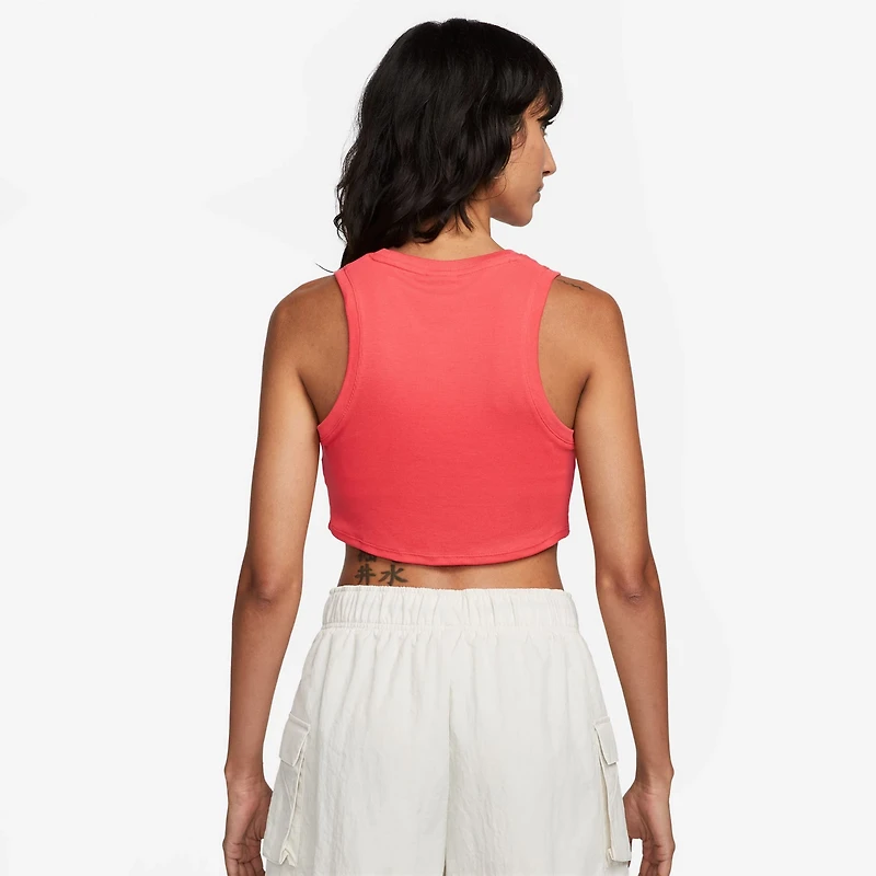 Nike Women's Sportswear Essentials Ribbed Cropped Tank Top