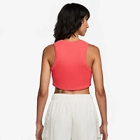 Nike Women's Sportswear Essentials Ribbed Cropped Tank Top