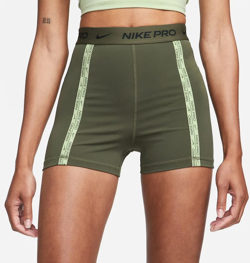 Nike Women's Pro Dri-FIT High-Waisted Shorts 3 in