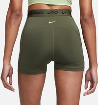 Nike Women's Pro Dri-FIT High-Waisted Shorts 3 in