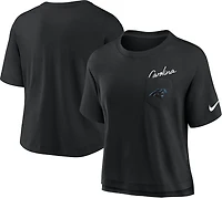Nike Women's Carolina Panthers Dri-FIT High Hip Pocket T-shirt