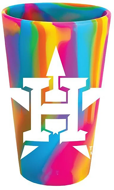 WinCraft Houston Astros Fashion Silicone Pint Glass