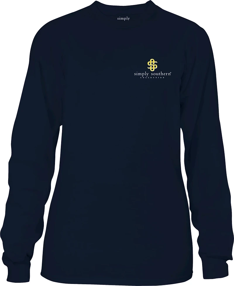 Simply Southern Girls' Let Your Light Shine Long Sleeve T-shirt