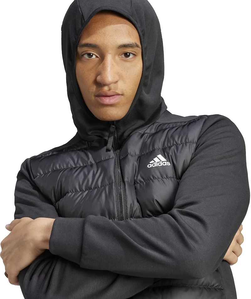 adidas Men's Essential Down Hybrid Jacket