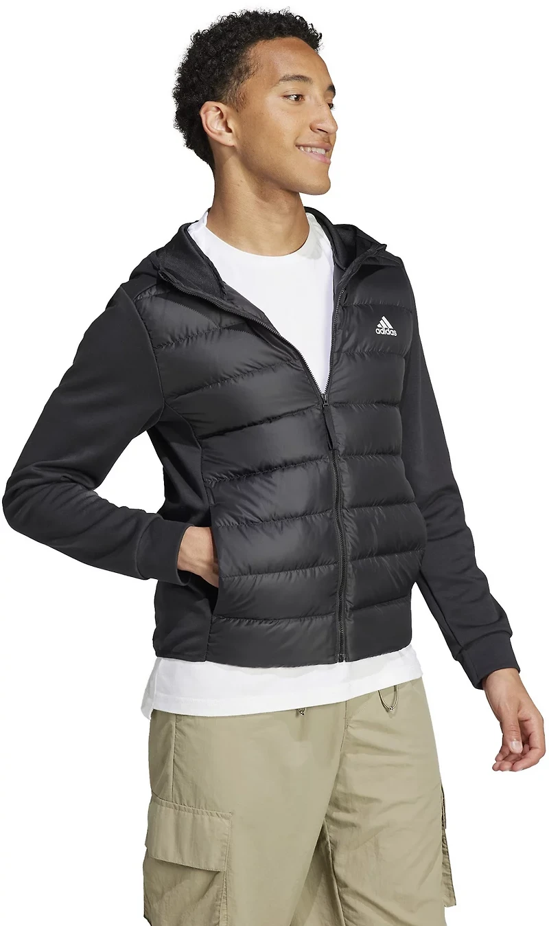 adidas Men's Essential Down Hybrid Jacket