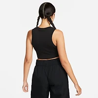 Nike Women's Sportswear Essentials Ribbed Cropped Tank Top